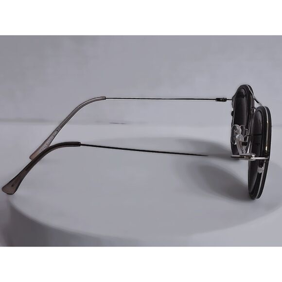 Firmoo Modern Aviator ST7227 49-21-143 Clear Gray Eyeglasses Frames - Picture 6 of 15